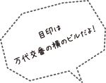 目印は万代交番の横のビル